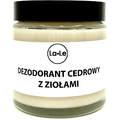 Dezodorant ekologiczny w kremie - Cedr z ziołami