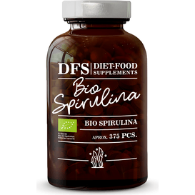 Diet Food Bio Super Spirulina - suplement diety w tabletkach, 375 szt.