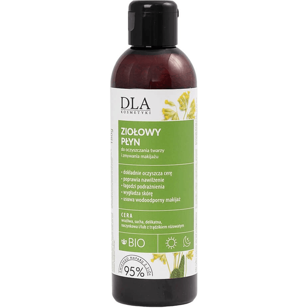 Ziołowy płyn do mycia twarzy