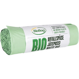 BioBag Biodgradowalne worki na odpady organiczne i zmieszane 140L, 10 szt.