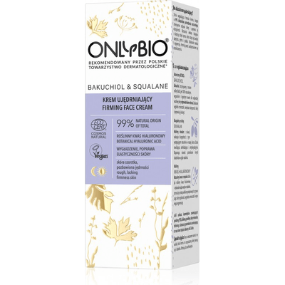 Krem ujędrniający do twarzy - Bakuchiol&Skwalan OnlyBio Krem ujędrniający do twarzy - Bakuchiol&Skwalan OnlyBio
