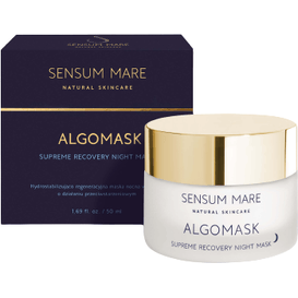 Sensum Mare Algomask - Hydrostabilizująco - regeneracyjna maska nocna, 50 ml