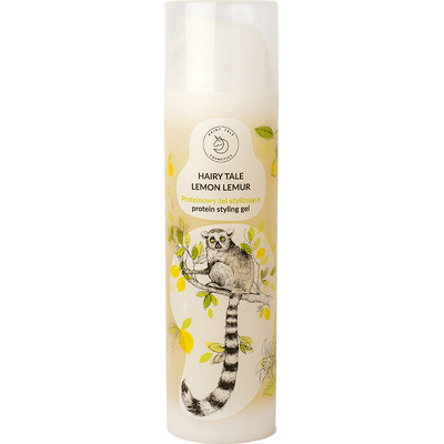 Lemon Lemur - Proteinowy żel stylizujący do fal i loków Hairy Tale Cosmetics