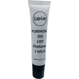 La-Le Kosmetyki Pomadka nawilżająca do ust w tubie - Śliwka, 15 ml