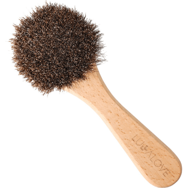 Szczotka do twarzy z włosiem końskim