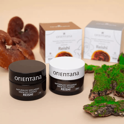 Wegański krem do twarzy na noc - Reishi Orientana Wegański krem do twarzy na noc - Reishi Orientana