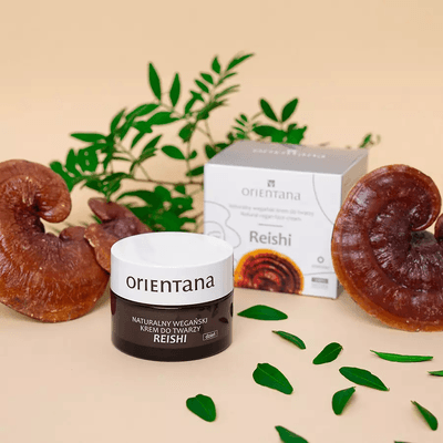 Wegański krem do twarzy na dzień - Reishi Orientana Wegański krem do twarzy na dzień - Reishi Orientana