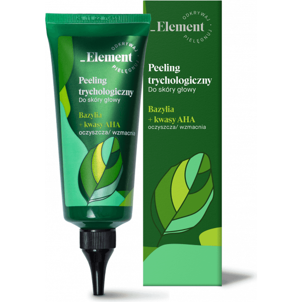 Trychologiczny peeling oczyszczający do skóry głowy – Bazylia i kwasy owocowe