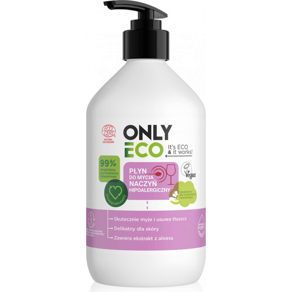 Hipoalergiczny płyn do mycia naczyń z pompką