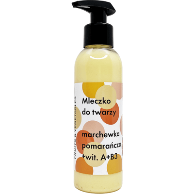 Mleczko do twarzy - Marchewka-pomarańcza Frojo
