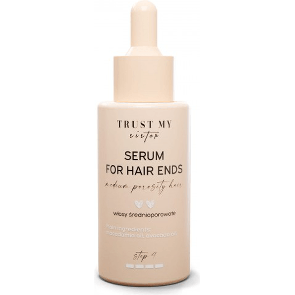 Serum do włosów średnioporowatych