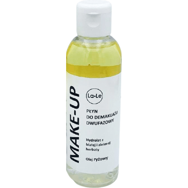 Płyn do demakijażu dwufazowy – Hydrolat z białej i zielonej herbaty i olej ryżowy