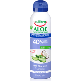 Equilibra Aloesowe mleczko po opalaniu w sprayu, 150 ml