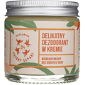 Delikatny dezodorant  w kremie - Mandarynkowy, bez dodatku sody
