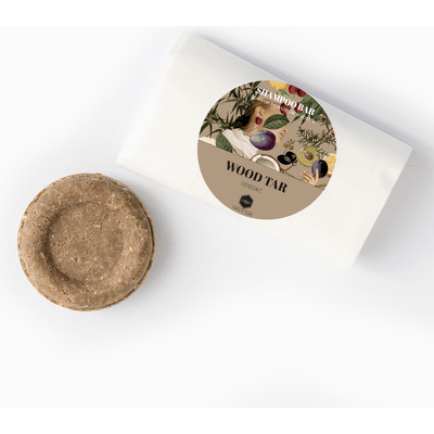 Szampon w kostce - Dziegieć - refill Herbs&Hydro