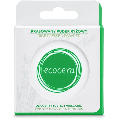 Prasowany puder ryżowy - Matte powder Ecocera