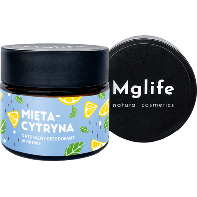 Naturalny dezodorant w kremie - Mięta-cytryna Mglife