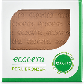 Ecocera Matowy puder brązujący prasowany bronzer - Peru, 10 g