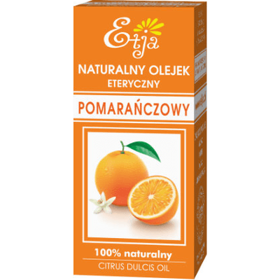 Naturalny olejek eteryczny pomarańczowy Etja