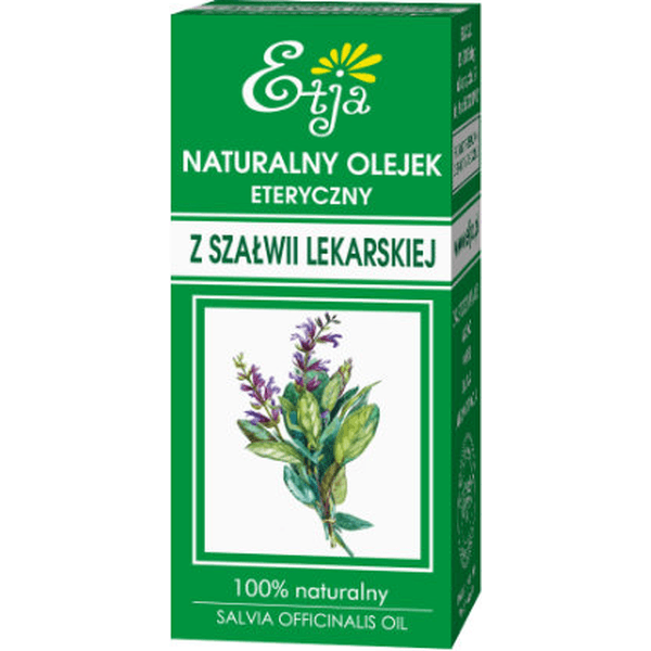 Naturalny olejek eteryczny z szałwii lekarskiej