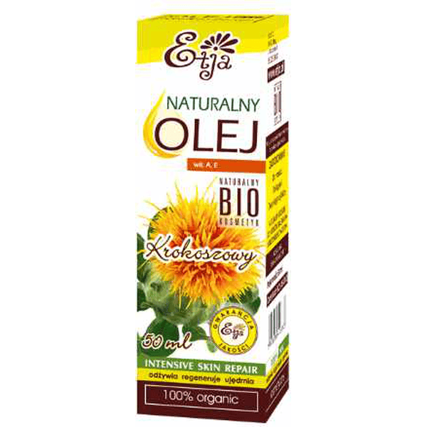 Naturalny olej z krokosza barwierskiego BIO