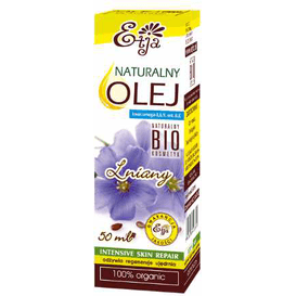 Etja Naturalny olej lniany BIO, 50 ml