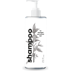 VOONO Nawilżający szampon bez silikonów i parabenów do włosów zniszczonych, 250 ml
