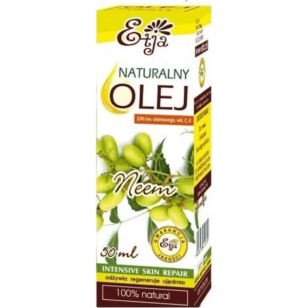 Naturalny olej neem z miodli indyjskiej