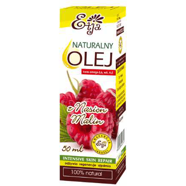 Naturalny olej z pestek malin