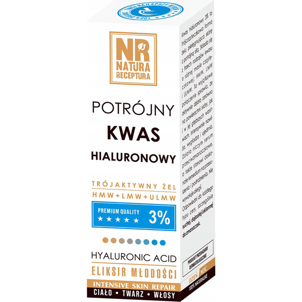 Potrójny kwas hialuronowy w żelu 3% – 50 ml