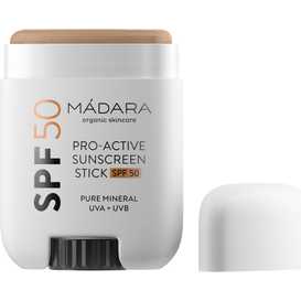Madara Mineralny krem z filtrem w sztyfcie SPF50 Pro-Active, 18 g