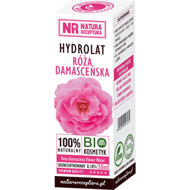 Natura Receptura Hydrolat z róży damasceńskiej, 50 ml