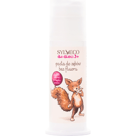 Sylveco Pasta do zębów bez fluoru dla dzieci, 75 ml
