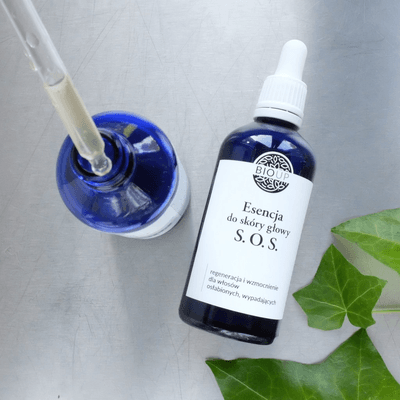 Esencja do skóry głowy S.O.S. regeneracja i wzmocnienie dla włosów wypadających BIOUP Esencja do skóry głowy S.O.S. regeneracja i wzmocnienie dla włosów wypadających BIOUP