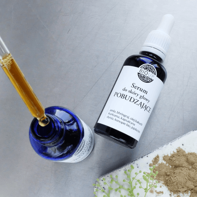 Serum do skóry głowy POBUDZAJĄCE - wzrost mocnych i zdrowych włosów BIOUP