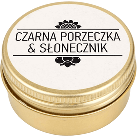 Czarna porzeczka & Słonecznik Masełko do ust, 15 ml