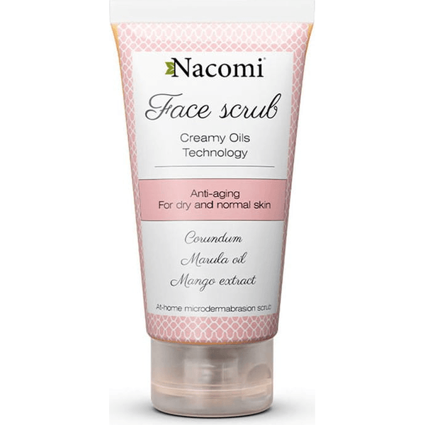 Przeciwzmarszczkowy peeling do twarzy z korundem