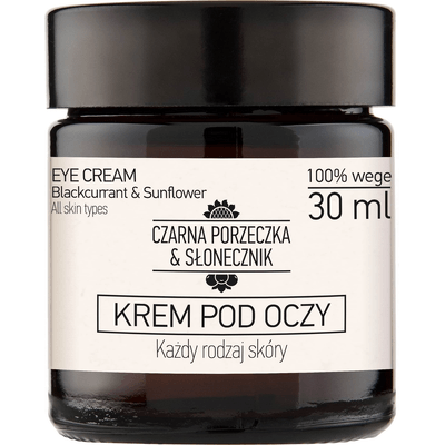 Krem pod oczy Czarna porzeczka & Słonecznik