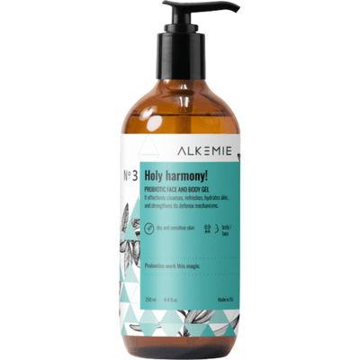 Probiotyczny żel do mycia twarzy i ciała - Holy harmony Alkemie