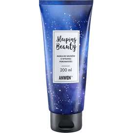 Anwen Sleeping Beauty - Maska nocna do włosów o wysokiej porowatości, 200 ml