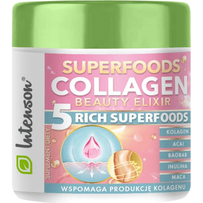 Antyoksydacyjny koktajl kolagenowy - Collagen Beauty Elixir Intenson