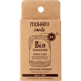 Mohani Biodegradowalna nić dentystyczna Mohani Smile - miętowa - uzupełnienie, 1 szt.