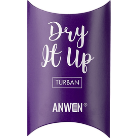 Anwen Turban do włosów - Dry It Up - fioletowy