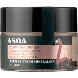 Asoa Przeciwsłoneczny krem do twarzy - Sunny Day SPF 30 - 15 ml