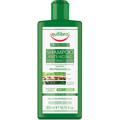 Przeciwstarzeniowy szampon chroniący kolor Equilibra