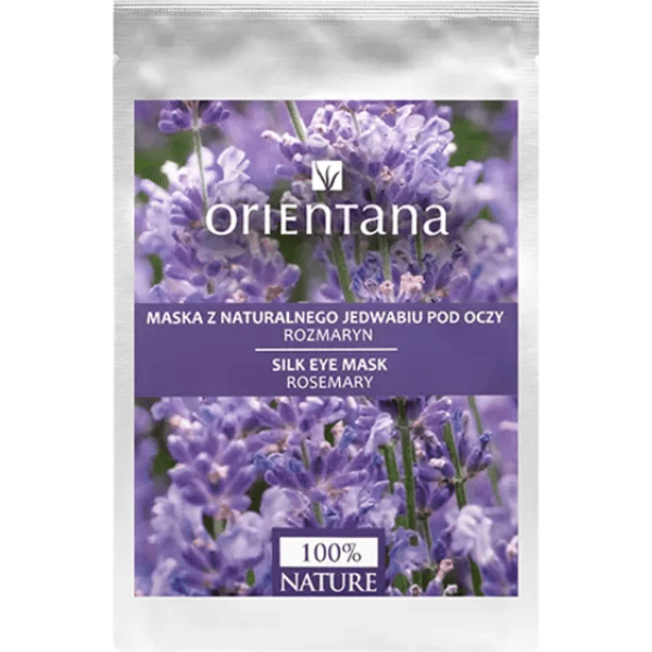 Maska tkaninowa pod oczy – Rozmaryn