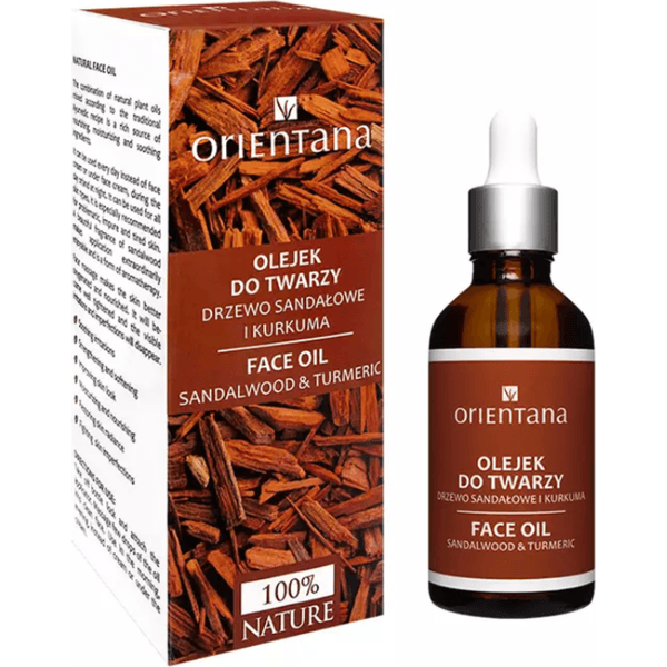 Olejek do twarzy – Drzewo sandałowe i kurkuma