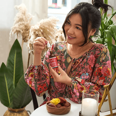 Olejek do twarzy - Róża japońska i szafran Orientana Olejek do twarzy - Róża japońska i szafran Orientana