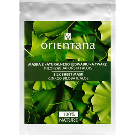 Orientana Maska tkaninowa - Aloes i miłorząb japoński
