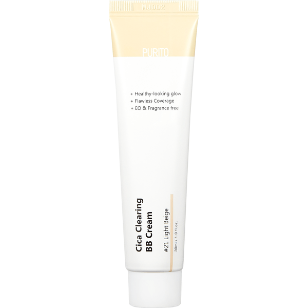 Cica Clearing BB Cream – Krem BB z wyciągiem z wąkroty azjatyckiej – 21 Light Beige